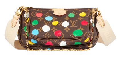 Yayoi Kusama Multi Pochette Accessoires, front view